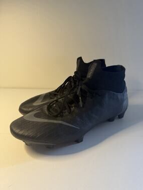 Nike Mercurial Superfly 6 Pro FG "Stealth Ops" Black Soccer Cleats Size 10.5